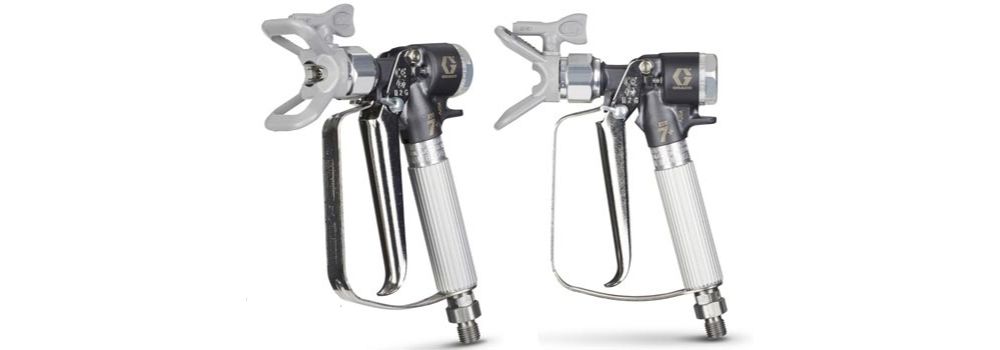 گان ایرلس گراکو مدل XTR7 Plus از دو زاویه مختلف